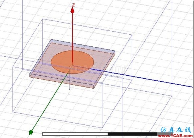 Edge Feed Elliptical Patch Antenna by ADK_5.8GHz