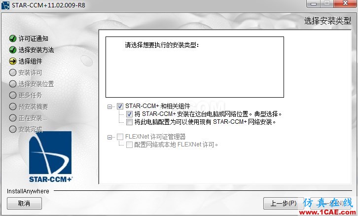 star ccm+ 11.02安装fluent图片5