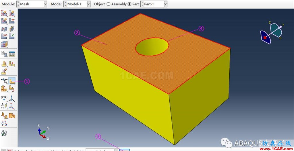 ABAQUS基本模块介绍（1）——Mesh Module （下）abaqus有限元仿真图片10