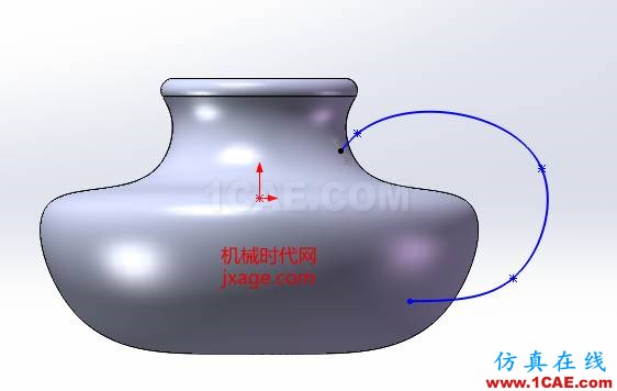 solidworks如何使用放样特征？solidworks simulation培训教程图片8