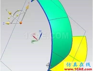 ug模具设计之用扫掠构建无利角分型面的方法ug培训资料图片8