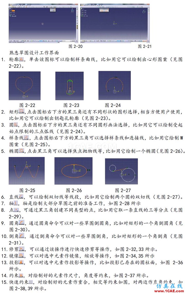 CATIA之草图工作台Catia仿真分析图片3