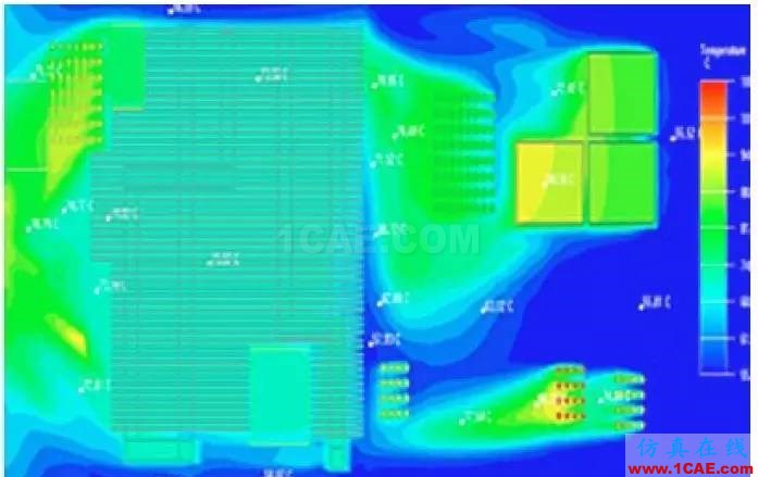 应用 | Icepak应用于PCI-e板卡的热设计优化ansys结果图片3