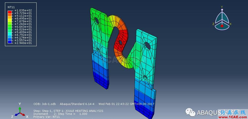 ABAQUS INP文件应用abaqus有限元分析案例图片8