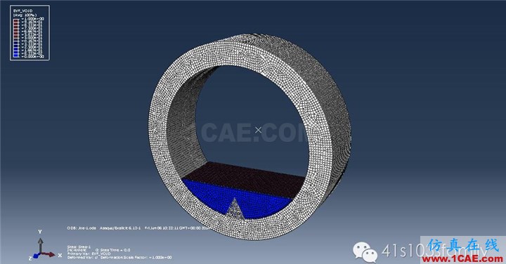 Abaqus流固耦合实例-模拟洗衣机转动abaqus静态分析图片24