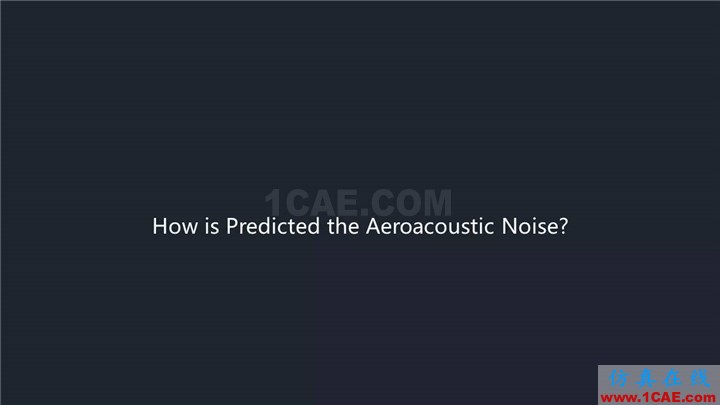 【技术贴】Actran SNGR-快速气动声学计算模块介绍Actran学习资料图片11