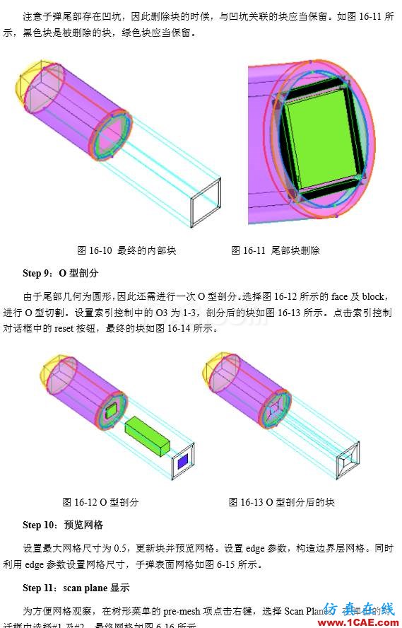 一份非常出色的ICEM CFD上手学习材料icem网格划分案例图片9