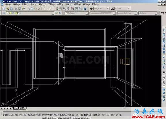 【实用】AutoCAD室内设计三维建模及AutoCAD打相机AutoCAD仿真分析图片26