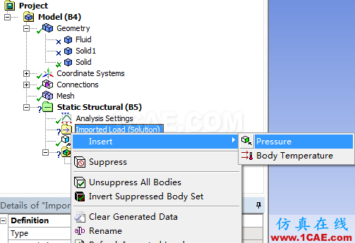 在 ANSYS Workbench中如何进行单向流固耦合计算fluent分析图片18