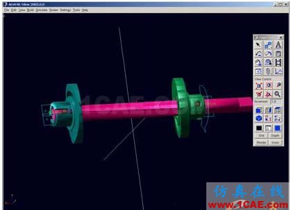 泵轴组件的动力学分析 - 林子 - 林子清风 CAE/CFD工作室