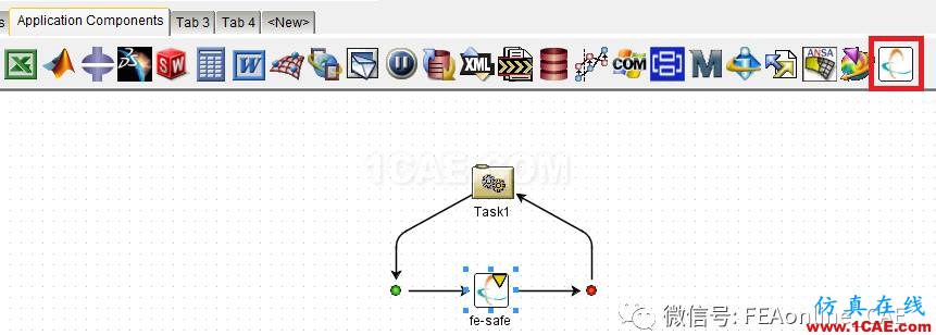 如何在ISIGHT中调用Fe-safe组件？ISight应用技术图片5