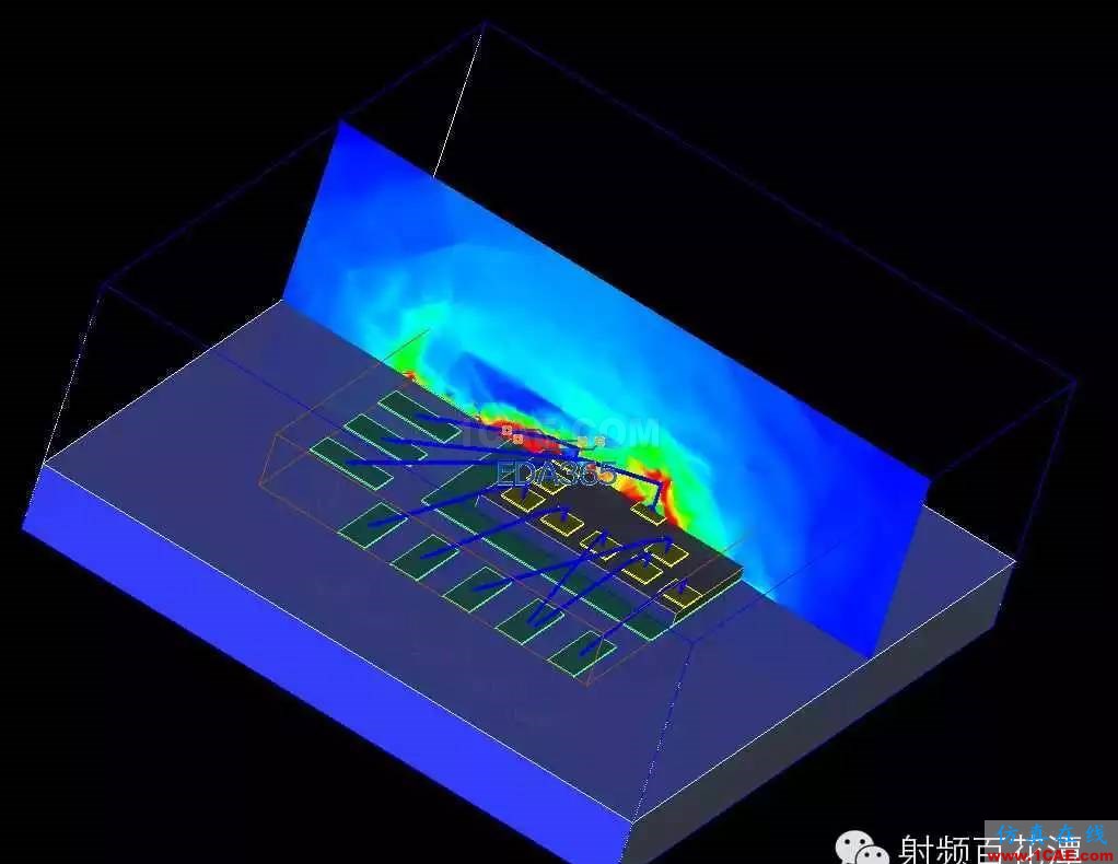 QFN封装bondwire有限元电磁场仿真ADS电磁培训教程图片14