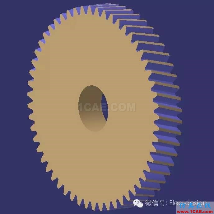 CATIA 软件技能推送之一 通用齿轮模板的建立Catia应用技术图片16