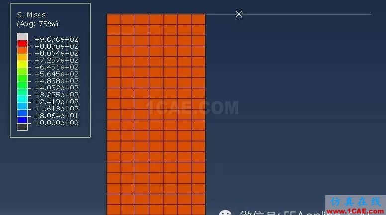 Abaqus弹塑性分析简单实例abaqus有限元培训教程图片4