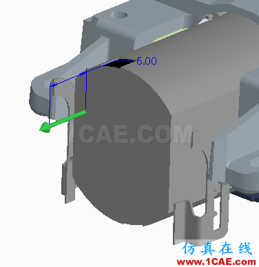 Creo Parametric之动态剖面功能简介pro/e培训教程图片4