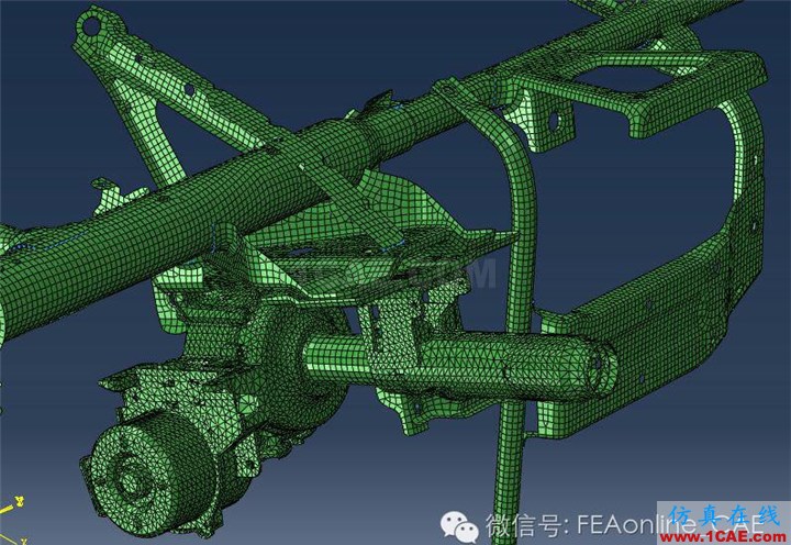 Abaqus在汽车仪表板加强梁分析中的应用abaqus有限元仿真图片2