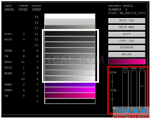 ANSYS输出黑白云图的办法ansys结构分析图片2