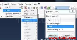 Abaqus中扩展有限元（XFEM）功能简介abaqus有限元仿真图片6