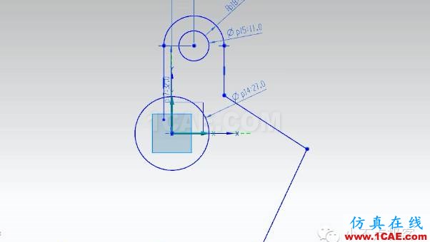 小康分享：UG/NX同步建模教程（11）之草图绘制  | 点客开讲ug设计案例图片2