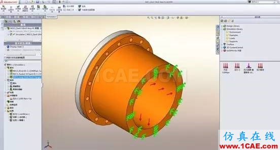 SolidWorks PDM与设计软件的集成solidworks simulation分析案例图片11