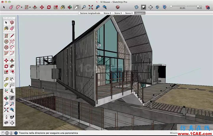 效果图的艺术：用SketchUp, AutoCAD 和 Photoshop创造绝佳的水彩效果AutoCAD学习资料图片2