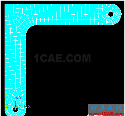 教育部CAE考试样题-角架板变形和应力ANSYS分析ansys workbanch图片25