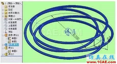 莫比乌斯转环_组件动画solidworks simulation学习资料图片4