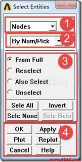如何使用ANSYS经典界面中强大的选择工具ansys仿真分析图片2