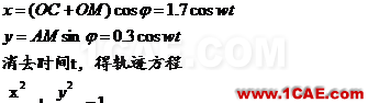 Ansys椭圆规运动轨迹分析ansys培训的效果图片2