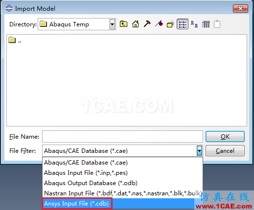 ANSYS计算模型如何导入Abaqusansys分析图片5