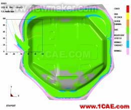 汽车行业中的板材冲压Autoform计算机仿真autoform分析案例图片10
