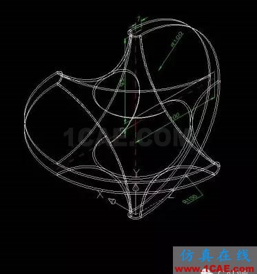 AutoCAD曲面实体造型实例AutoCAD分析案例图片12