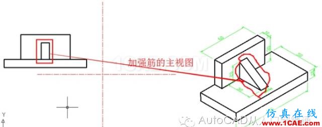 AutoCAD 绘制三视图AutoCAD培训教程图片6