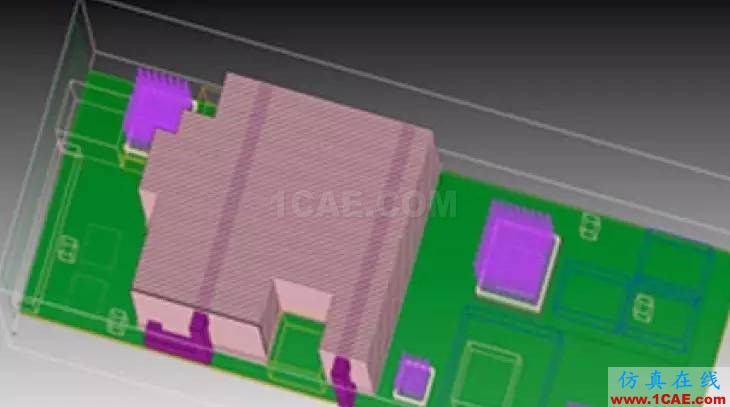 应用 | Icepak应用于PCI-e板卡的热设计优化ansys结果图片2